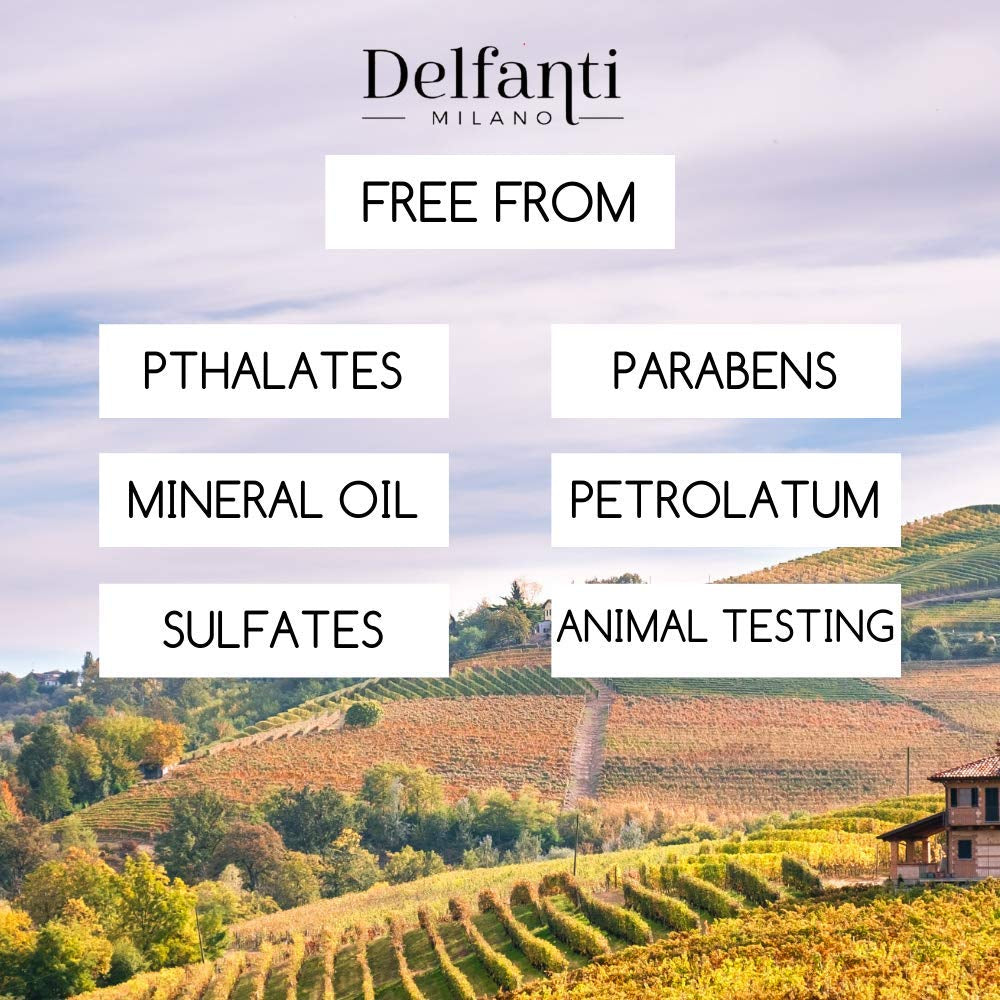 Delfanti Milano • HYALURONIC • Age Defying DUO Pack • Day + Night Creams • Face, Neck Décolleté Moisturizing Cream for Firming, Tightening and Wrinkles • Made in Italy