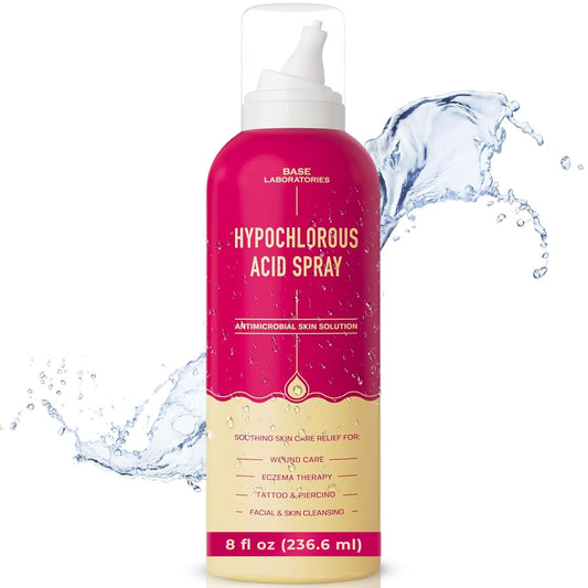 Hypochlorous Acid Spray for Face & Skin | 8 Oz | Magic Facial Spray Daily Skin Repair Solution for Sensitive Skin, Redness, Irritations, Eczema, Acne. Hypochlrous HOCL Molecule Spray