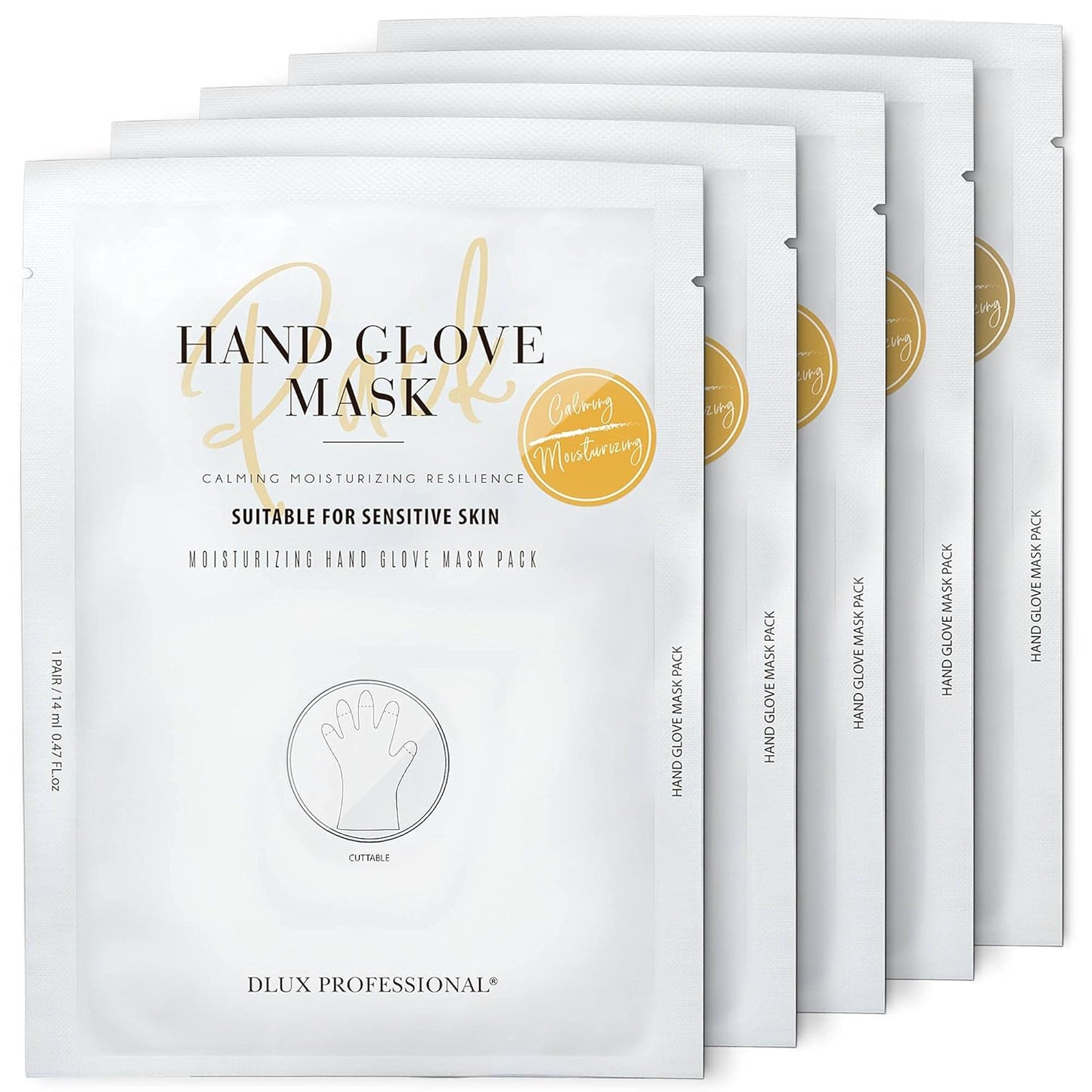 Hand Masks - Moisturizing Fragrant Hand Mask Gloves, Protein Rich Moisturizing Gloves for Dry Skin, Single Use