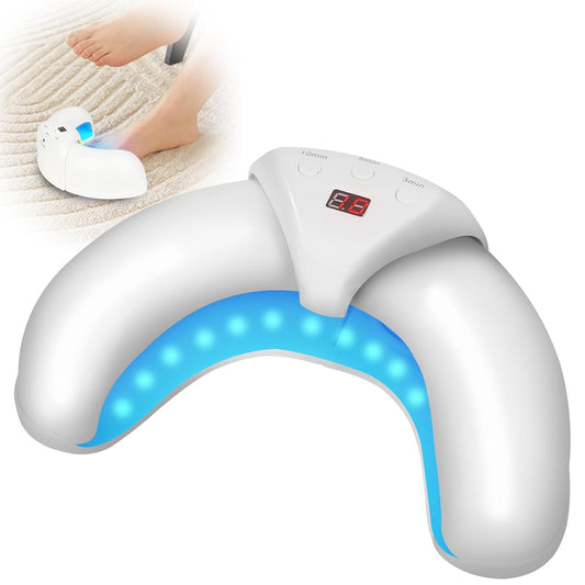 Nail-Cleaning-Light-Device, Cleaning Nail Tools, Utilizing 470Nm-Blue-Light, 910Nm-Infrared-Light(Invisible)