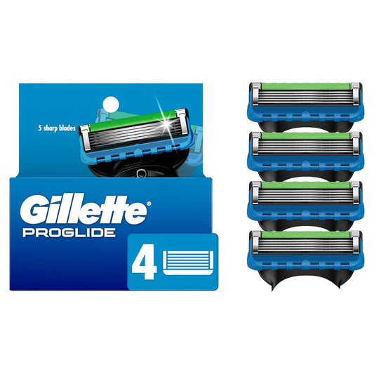 Proglide Razor Refills for Men, 4 Razor Blade Refills