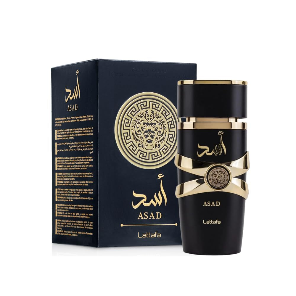 Perfumes Asad for Unisex Eau De Parfum Spray, 3.4 Ounce