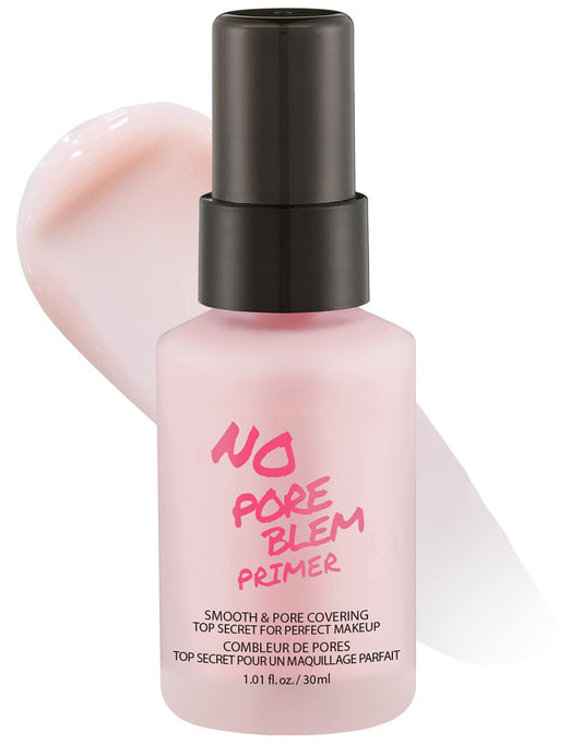 No Pore Blem Primer, 1.01 Fl.Oz(30Ml) - Face Makeup Primer, Big Pores Perfect Cover, Skin Flawless and Glowing, Instantly Smoothes Lines, Long Lasting Makeup'S Staying