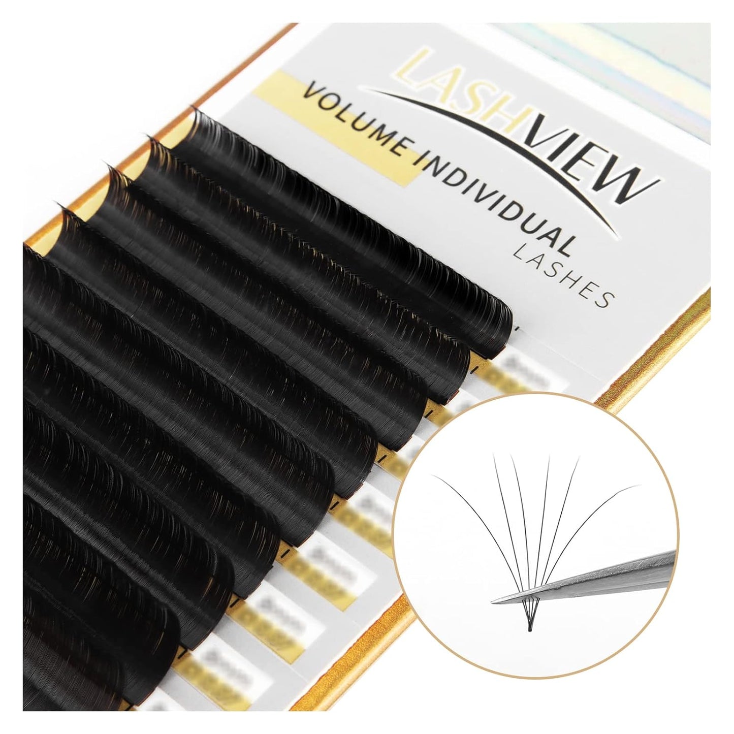 Upgrade Magnetic Eyelashes with Applicator Reusable Soft Magnetic Eyelashes Natural Look No Glue Needed Magnetic Eyelashes Magnetic Lashes Kit Easy to Wear and Remove(A02)