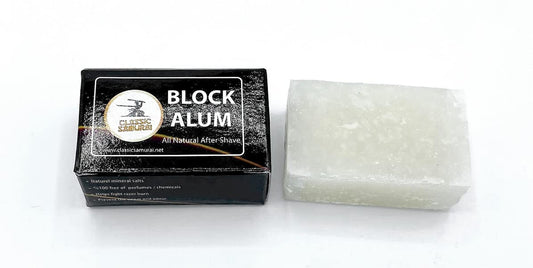 Block Alum Post-Shave Stone 2.5Oz (70Gr)