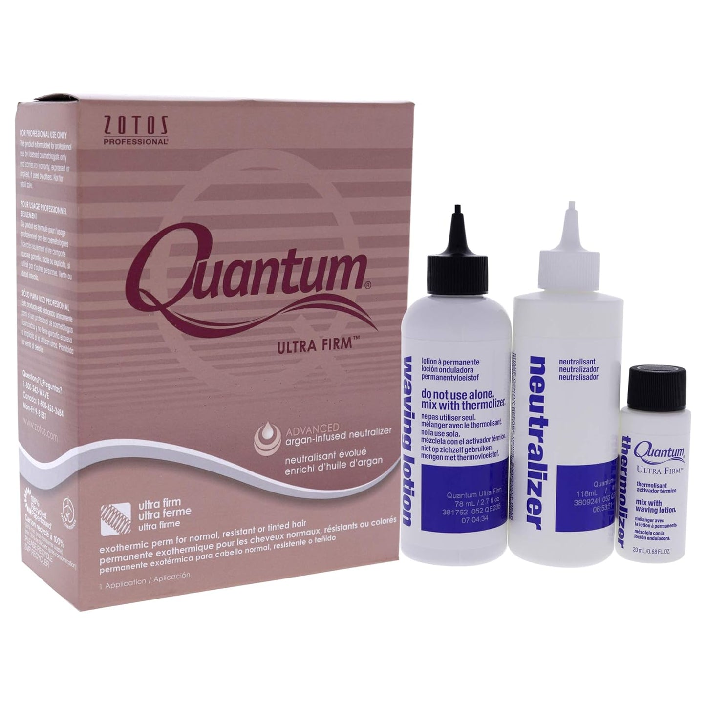 Salon Quantum Ultra Firm Exothermic Perm for Normal Hair, 1 Count