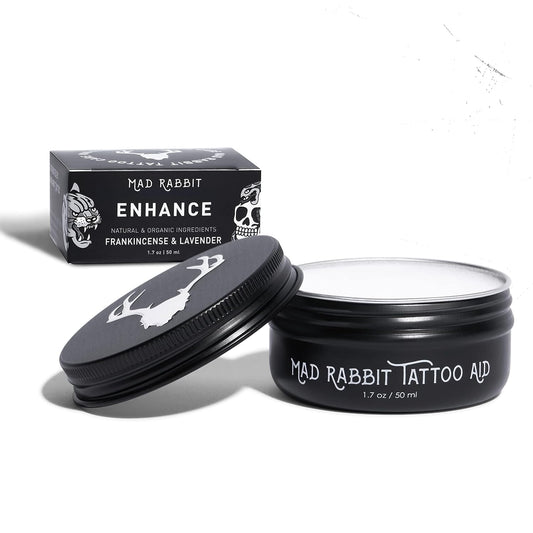 Tattoo Balm & Aftercare Cream- Color Enhancement That Revives Old Tattoos, Hydrates New Tattoos, Made with Clean Ingredients + Petroleum Free, Daily Tattoo Lotion Moisturizer & Brightener