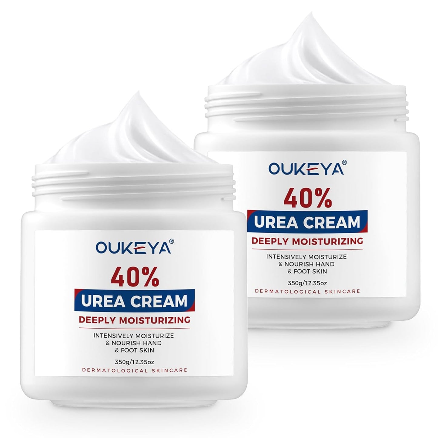 Urea Cream 40 Percent, Urea Foot & Hand Cream for Dry Cracked, 40 per Urea Lotion for Feet Maximum Strength