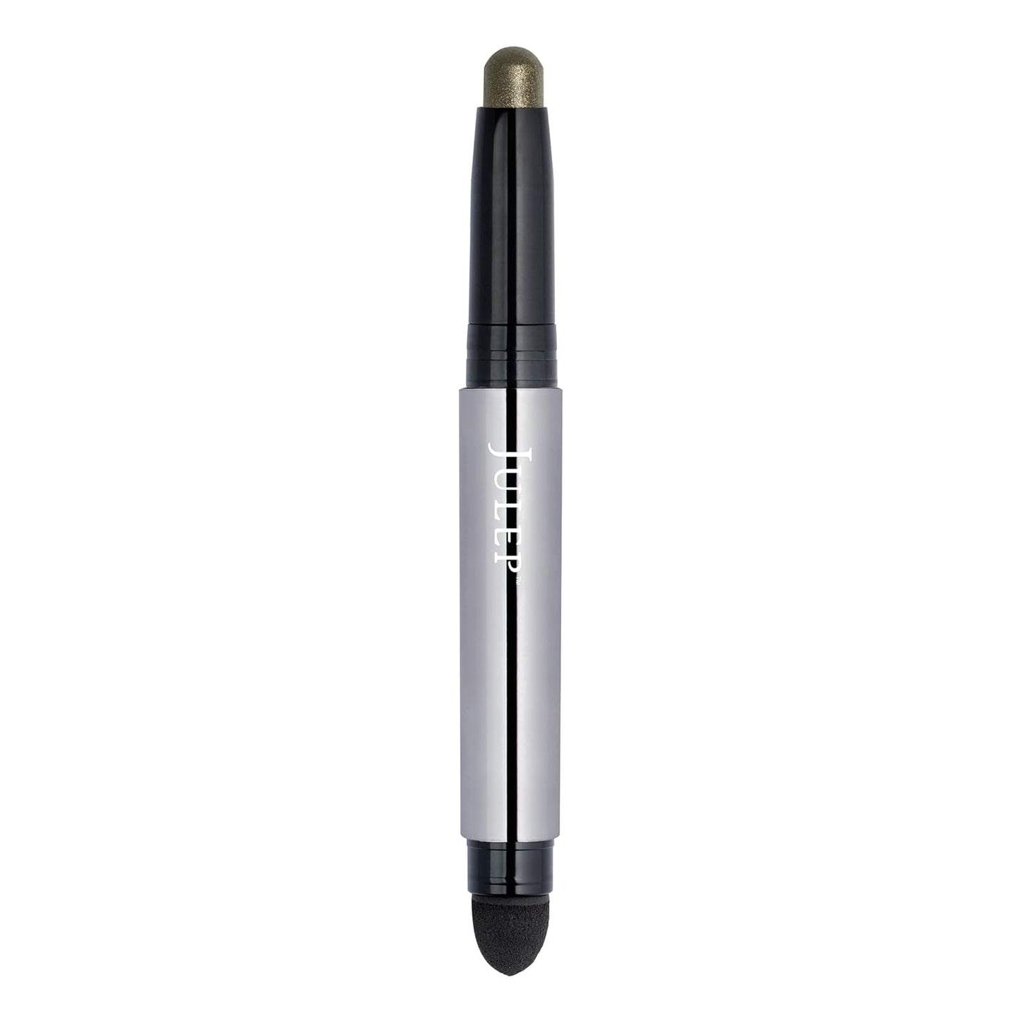 Eyeshadow 101 Crème-To-Powder Waterproof Eyeshadow Stick – Champagne Shimmer – Long-Lasting, Crease-Proof, Medium Golden-Beige Shimmer Cream Eyeshadow with Built-In Smudger