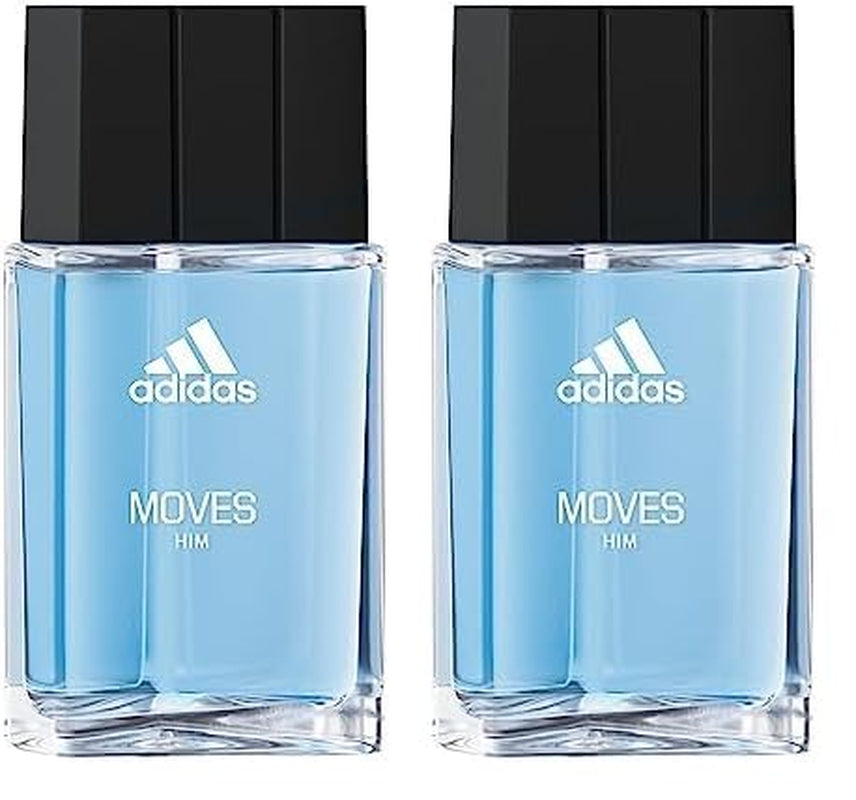 Moves Him Eau De Toilette 1.6 Fl Oz (Pack of 1), Notes of Green Apple, Cedarwood, Musk, Men'S Fragrance, Long Lasting, Sporty Fragrance, Travel Size