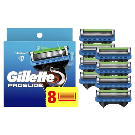 Proglide Razor Refills for Men, 8 Razor Blade Refills