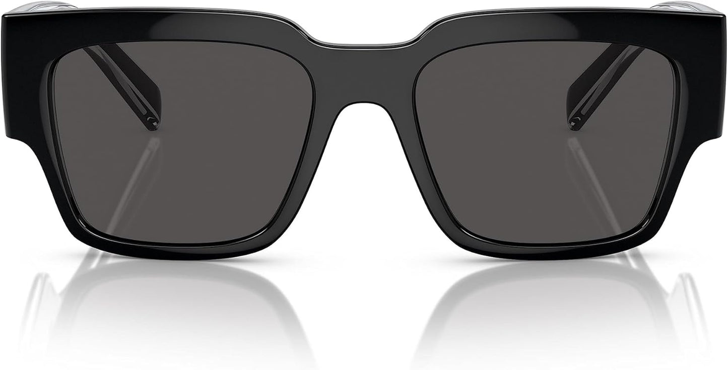 DG6184-501/87 Sunglasses BLACK W/Dark GREY 52Mm