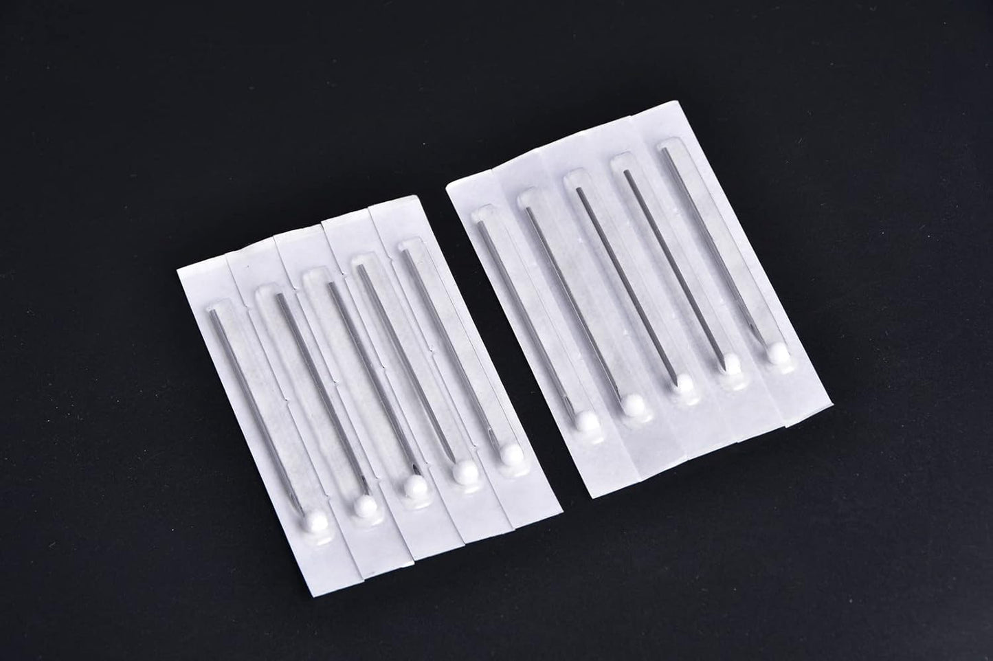 10PCS 18G Piercing Needles, Hollow Needles Stainless Steel Disposable Sterile Piercing Needles for Nose Septum Ear Trague Helix Eyebrow Lip Labret Piercing