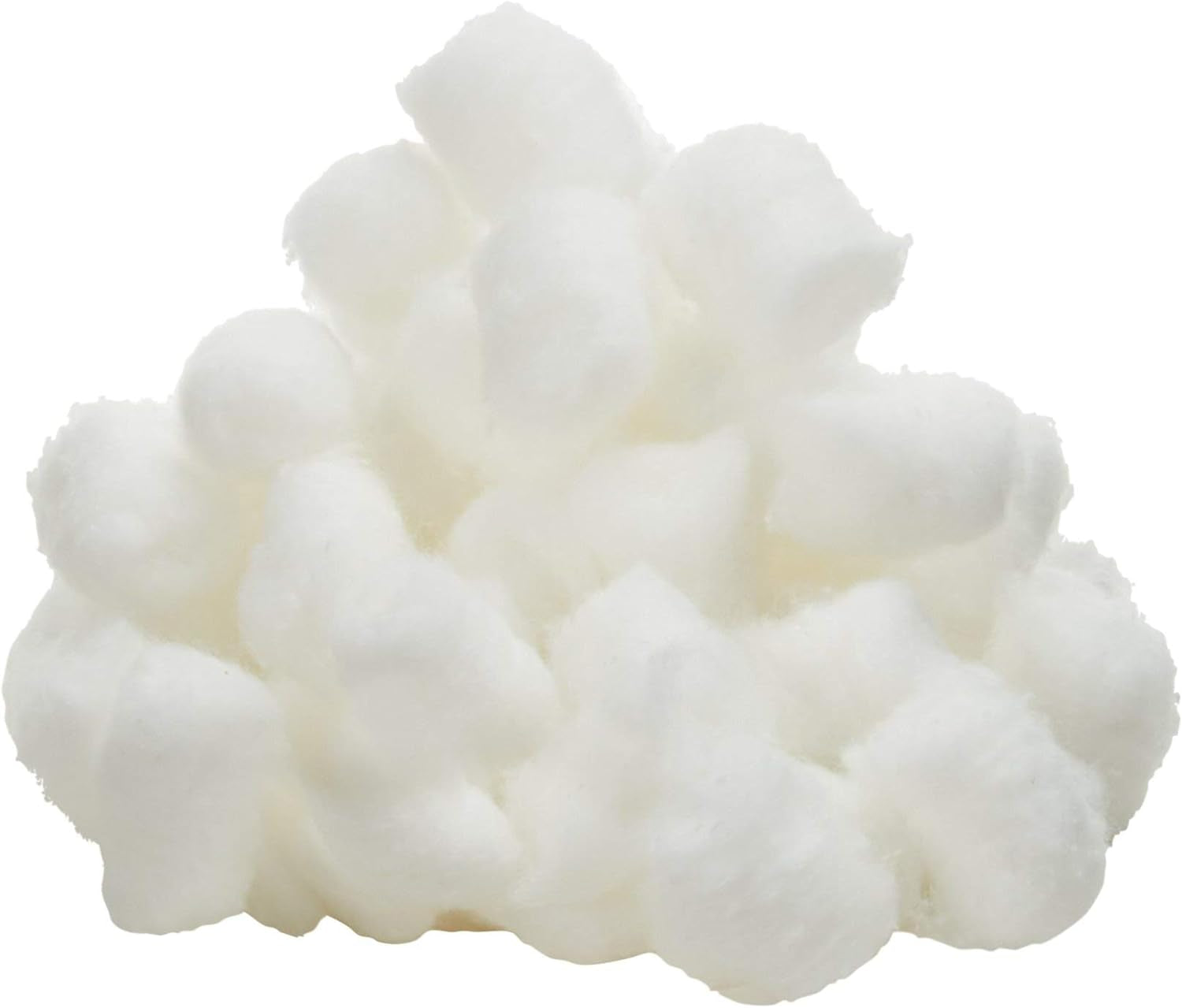 Cotton Balls [2000 Count] Bulk, 100% Pure Cotton Balls for Face, Nail Polish Remover, Makeup, Medium