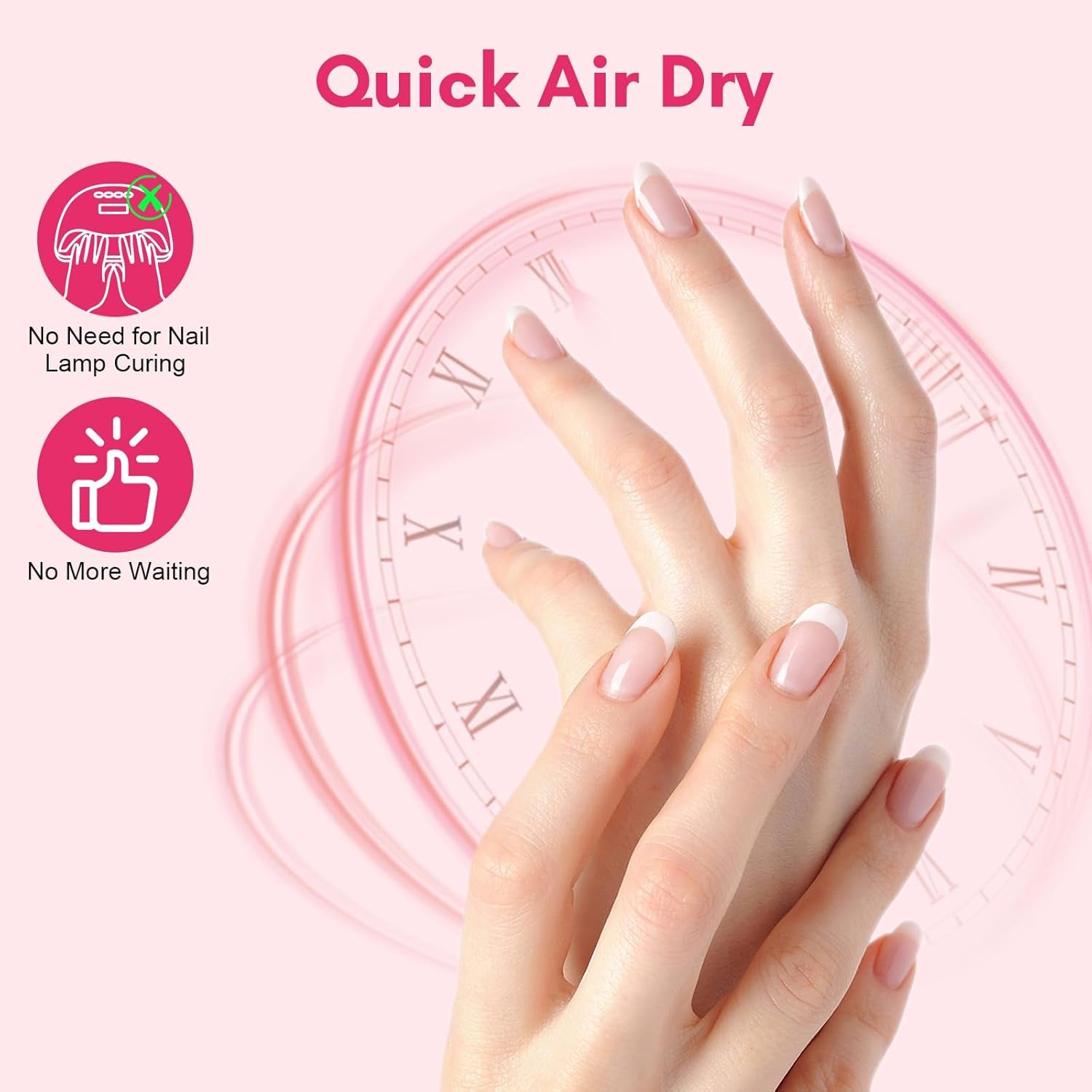 Super Strong Nail Glue for Press on Nails: Acrylic Nail Tips-Fake Nails-Salon Quality Brush on Nail Glue-Easy Application Durable & Long-Lasting Glue False Nails