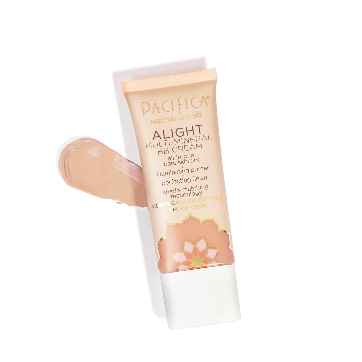 Beauty, Alight Multi-Mineral BB Cream, 1 Fl Oz., Shade 06 Medium, 100% Vegan & Cruelty Free