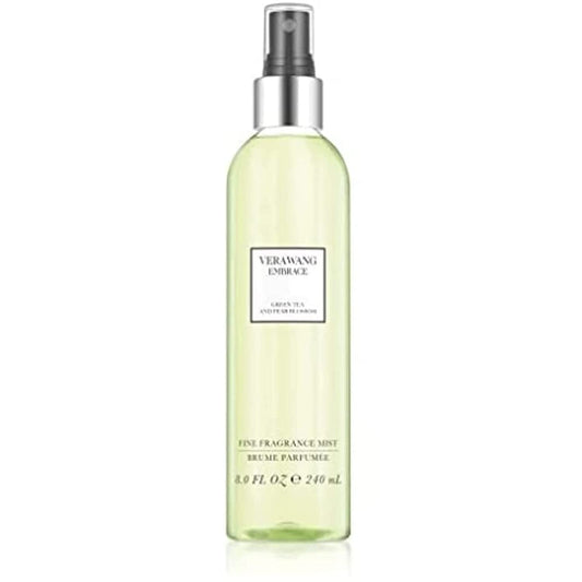 Embrace Green Tea and Pear Blossom Body Mist 8.4 Fl Oz (Pack of 1), Notes of Earthiness, Peony, and Sandalwood, Women'S Fragrance, Long Lasting, Everyday Fragrance