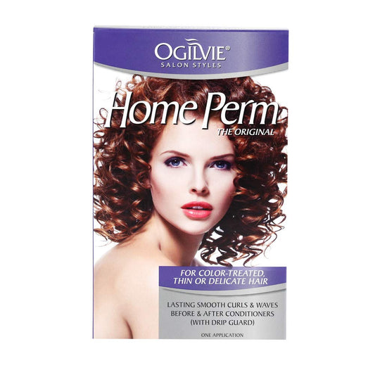 Salon Styles Home Perm the Original - for Color Treated, Thin, or Delicate Hair - 1 Application