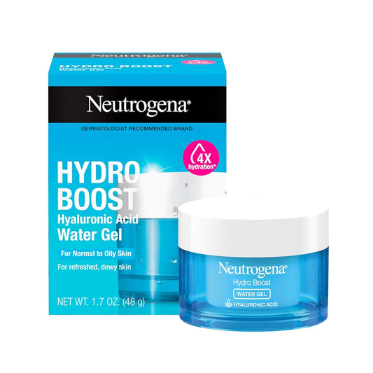 Hydro Boost Water Gel with Signature Fragrance, Hyaluronic Acid Face Moisturizer for Normal to Oily Skin, Delivers Hydration for Refreshed, Dewy Skin, 1.7 Fl. Oz