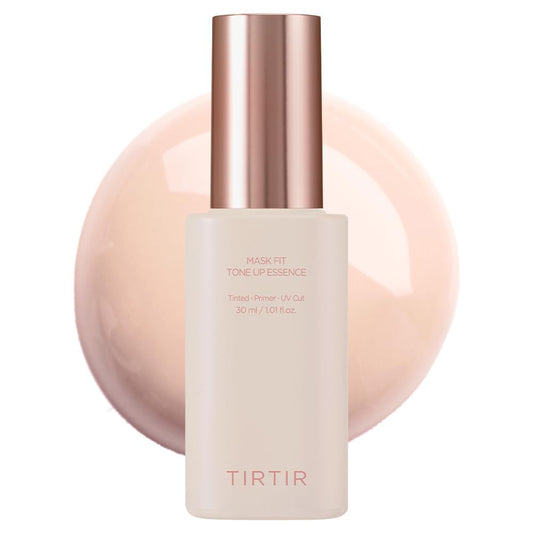 Mask Fit Tone up Essence | Tinted Moisturizer, All-In-One Base, Glass Skin Look, Deep Hydration, Long-Lasting, Natural Coverage, Lightweight, Make-Up Free Look, 1.01 Fl.Oz. (Beige)