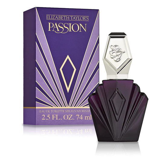 Women'S Perfume, Passion, Eau De Toilette EDT Spray, 2.5 Fl Oz