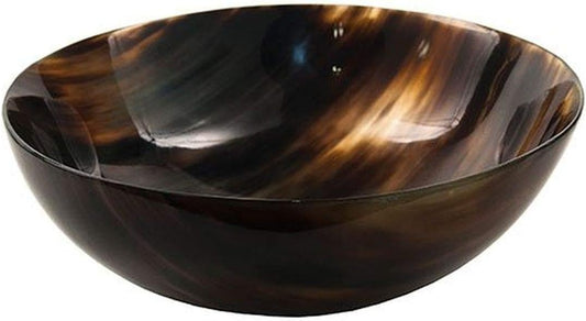 Parker Genuine Ox Horn Palm Lathering Shave Bowl