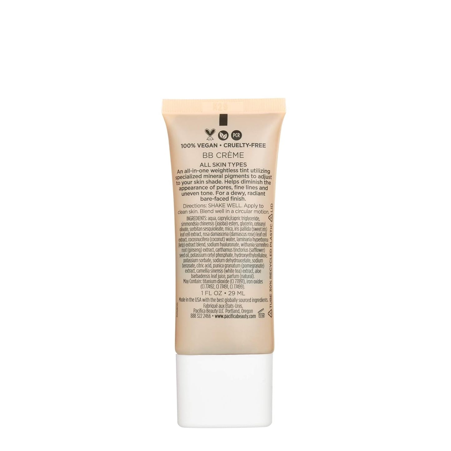 Beauty, Alight Multi-Mineral BB Cream, 1 Fl Oz., Shade 06 Medium, 100% Vegan & Cruelty Free