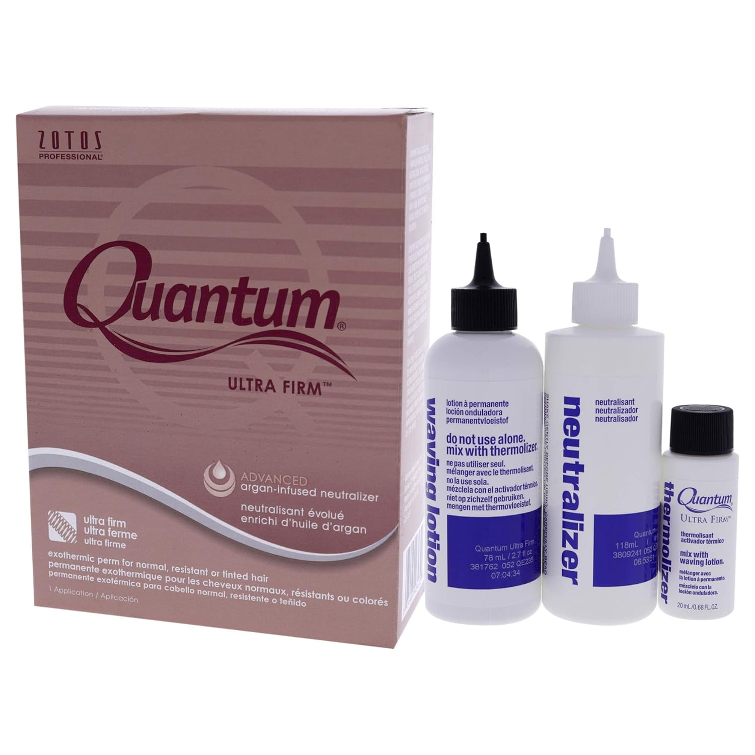 Salon Quantum Ultra Firm Exothermic Perm for Normal Hair, 1 Count