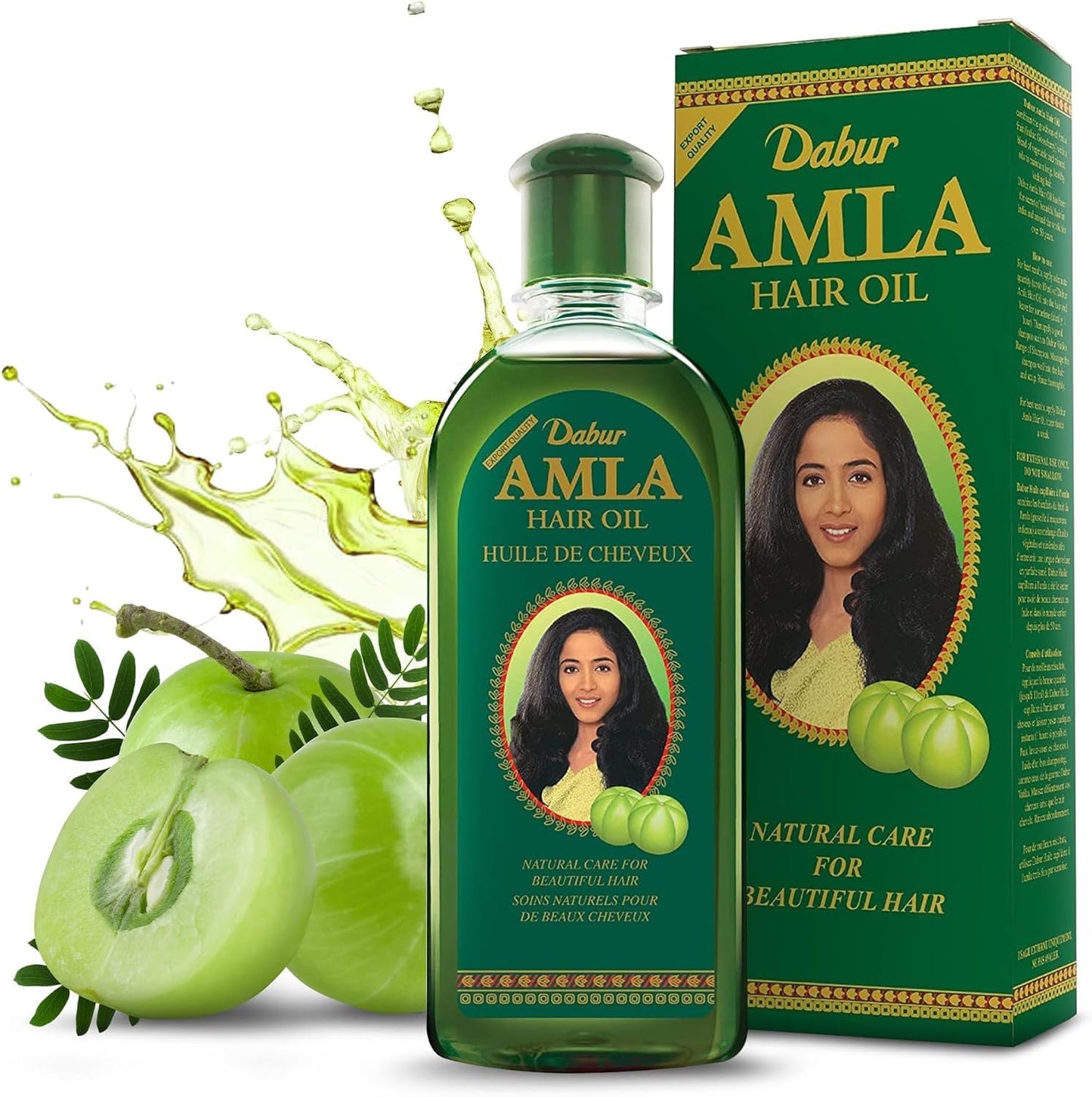 Amla Hair Oil 500Ml - 100% Natural, Enhances Hair Growth, Nourishes Scalp and Hair