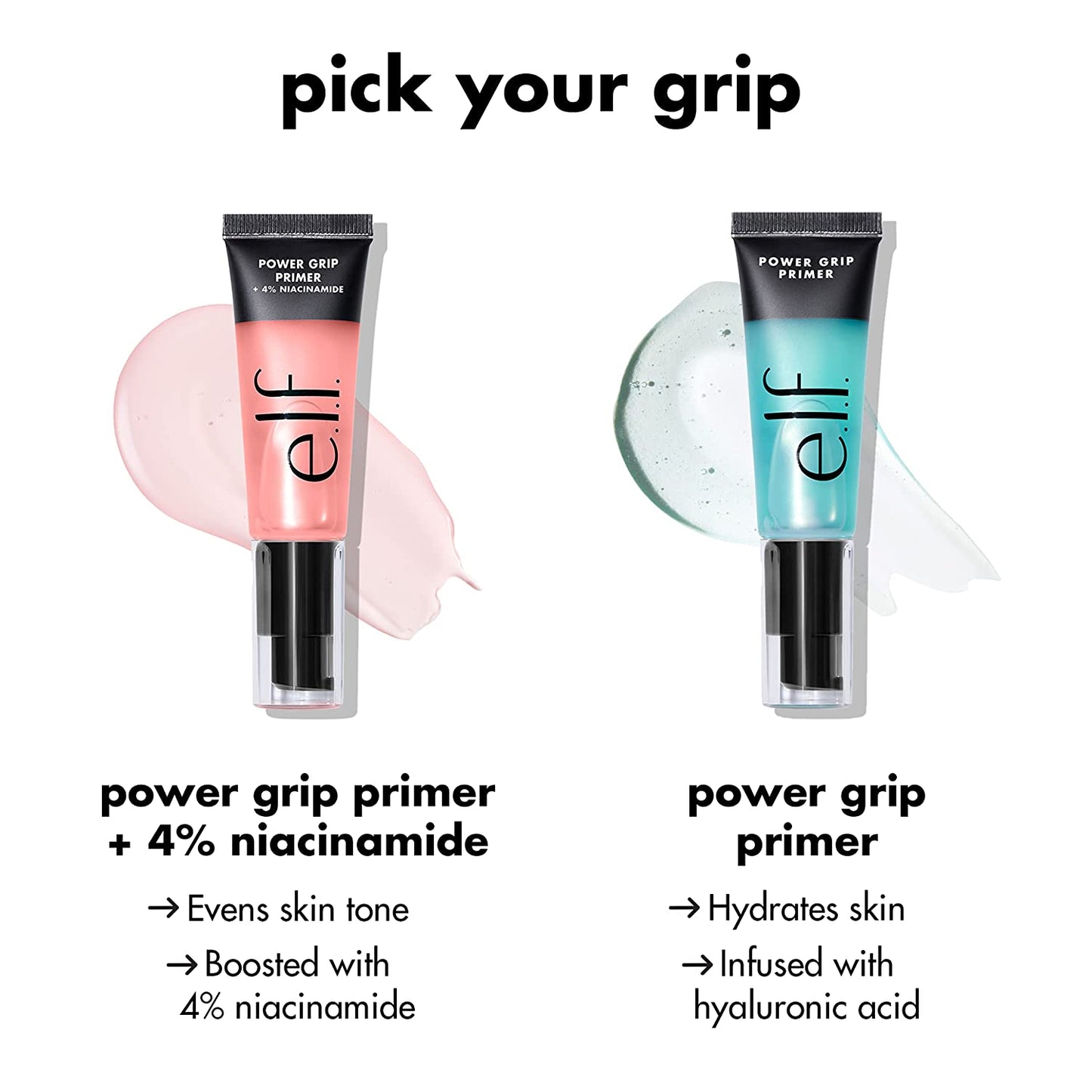 Power Grip Primer, Gel-Based & Hydrating Face Primer for Smoothing Skin & Gripping Makeup, Moisturizes & Primes, 0.811 Fl Oz (24 Ml.)