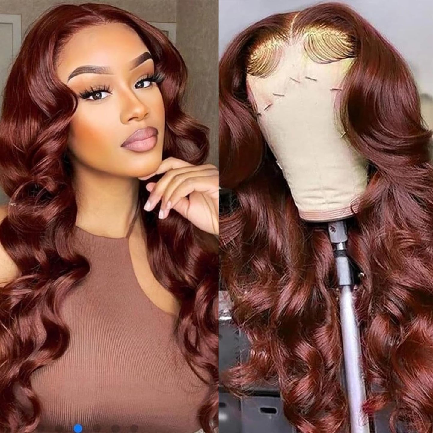 30 Inch 13X6 Lace Front Wigs Human Hair 200% Density Body Wave HD Lace Front Wigs Human Hair Pre Plucked Glueless Wigs Human Hair for Women with Baby Hair