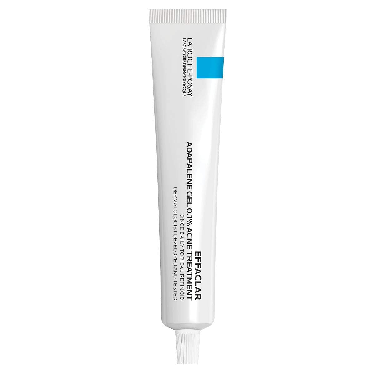 La Roche-Posay Effaclar Adapalene Gel 0.1% Acne Treatment, Retinoid Cream, Acne Medication Gel for Blackheads & Whiteheads, Oil Free, Helps Clear and Prevent Blemishes & Clogged Pores