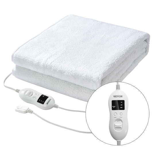 Massage Table Warmer Heating Pad, Professional SPA Massage Bed Warmer, Soft Fleece Heating Pad with 3-Level Timer, 8 Heat Settings, Overheat Protection for Massage Bed, Beauty Salon, 73.6" X 30"