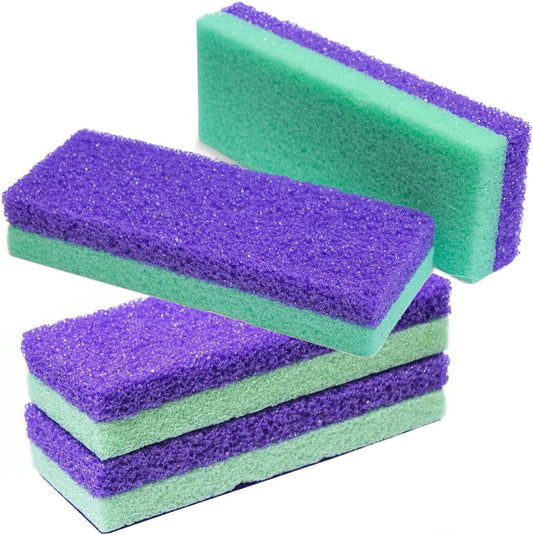 Professional Pedicure Foot Pumice Stone for Feet Skin Callus Remover and Scrubber for Dead Skins 2 Sided (Pack of 2)