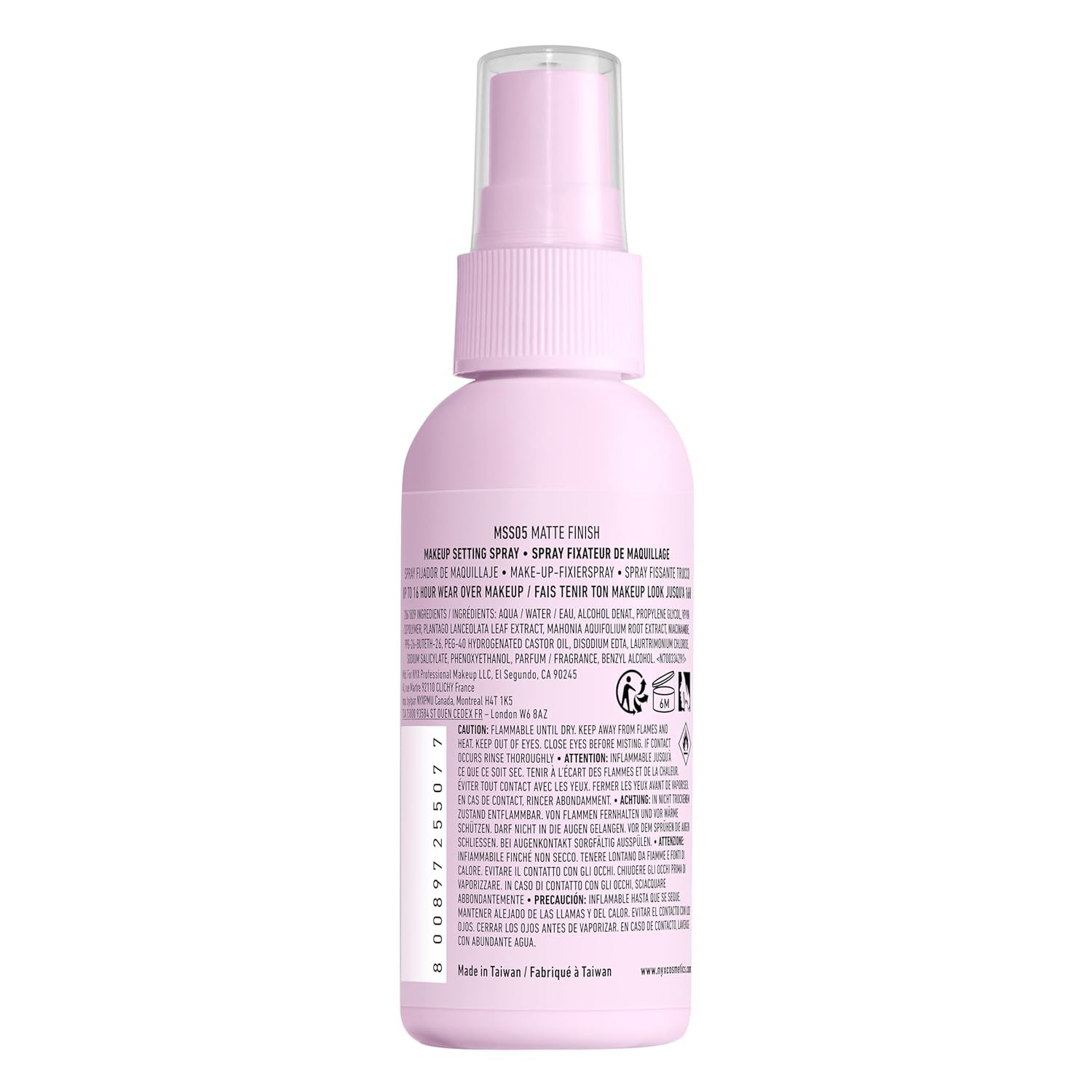 Marshmellow Setting Spray, Matte Setting Spray for 16HR Make up Wear