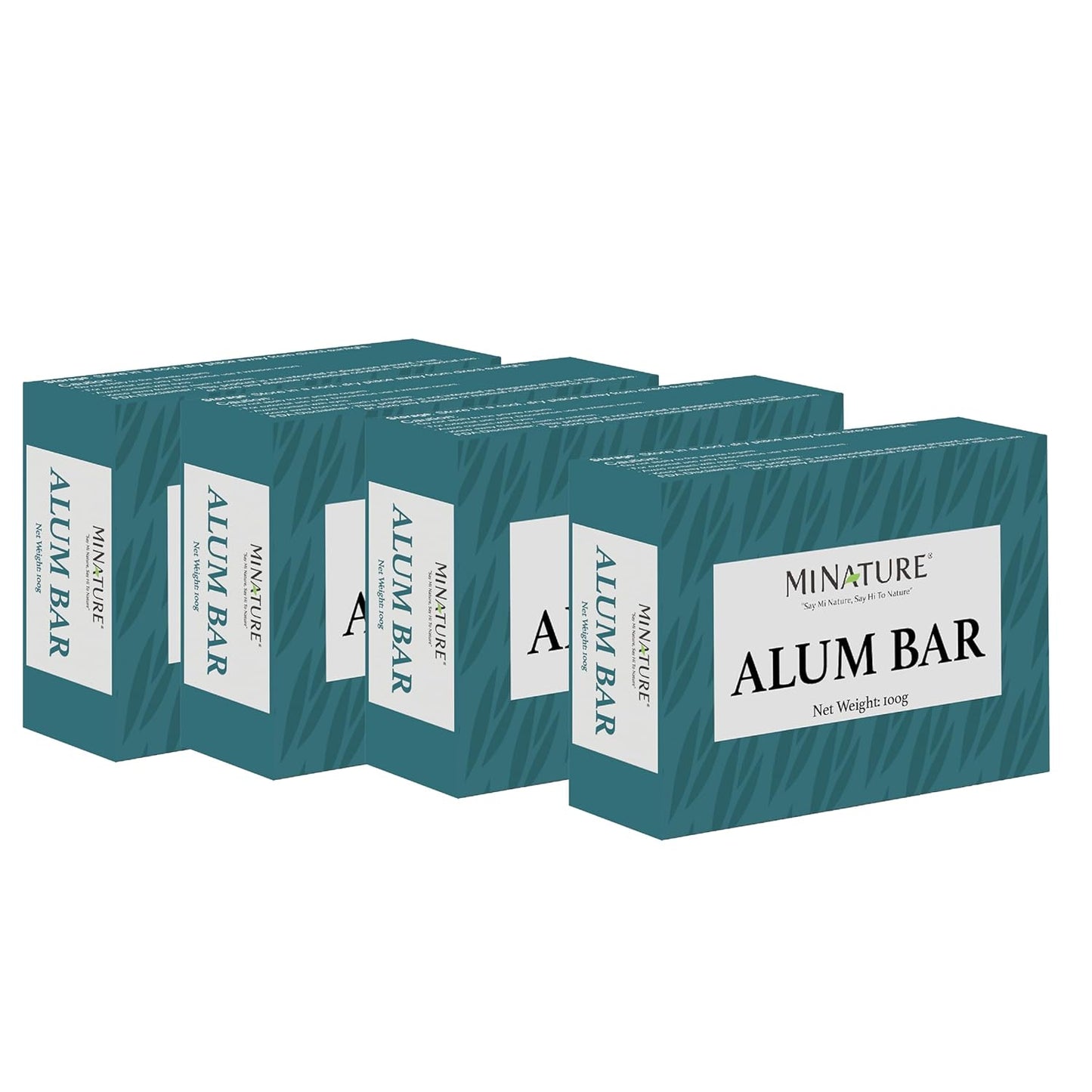 Pack of 2 Alum Bar (Potassium Alum) (Phitkari) by  | Alum Stone(Fitkari)| Alum Shaving Bar | Alum Blocks after Shave|100G*2 | 100% Only Alum | Chemical & Preservative Free| Pure & Natural