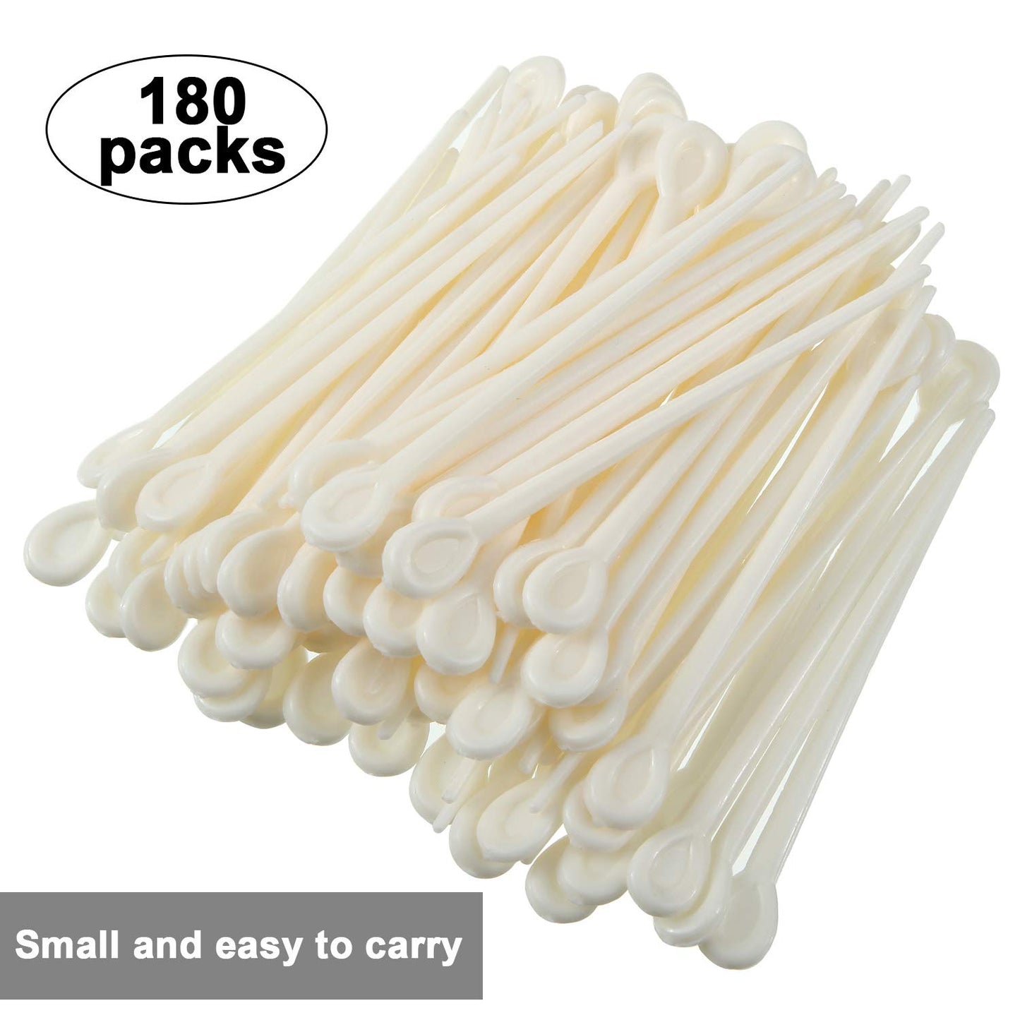 180 Pieces Brush Roller Pick Plastic Roller Pick Hair Curler Pin for Hair Curling Styling Accessories Present(Null)