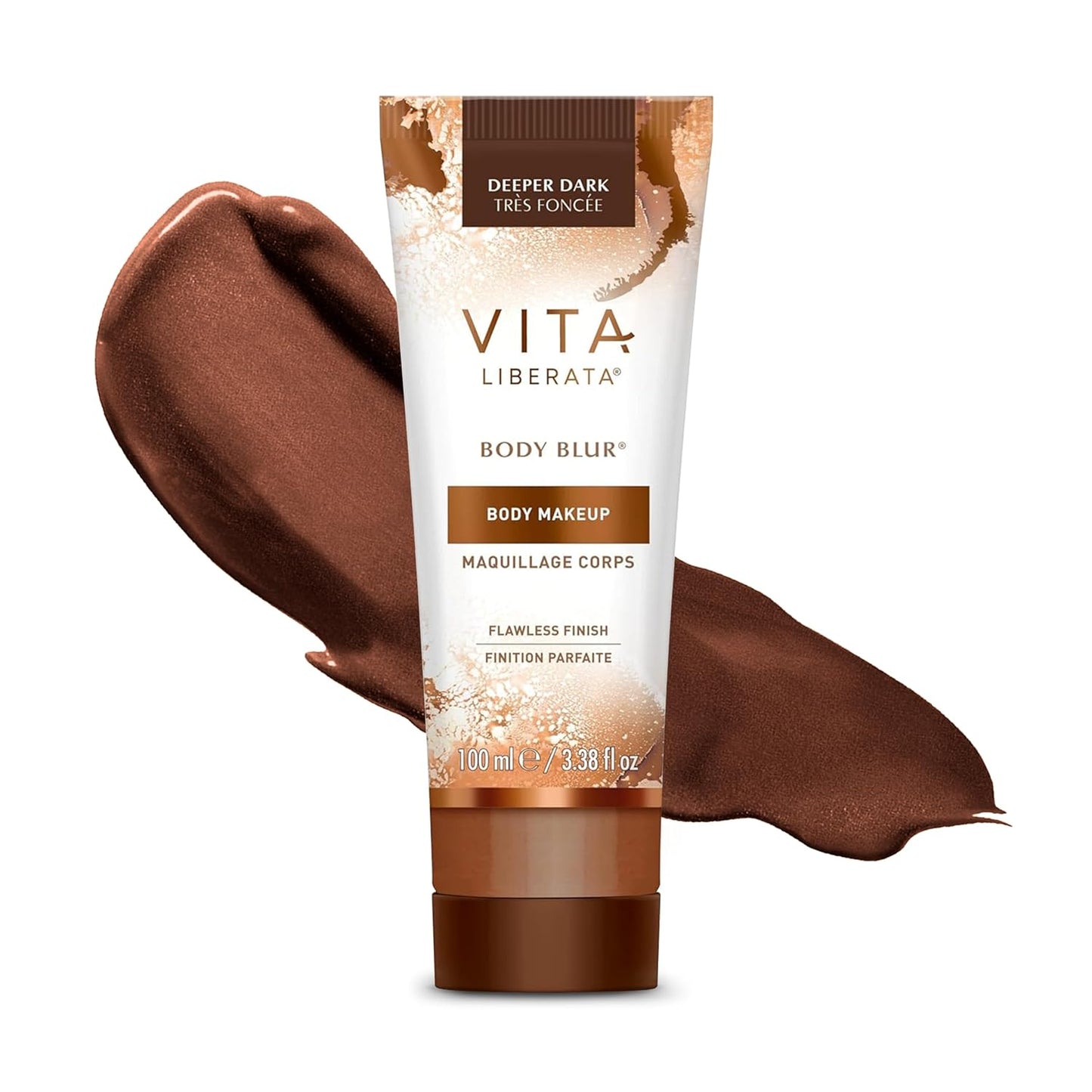 Body Blur, Leg and Body Makeup. Skin Perfecting Body Foundation for Flawless Bronze, Easy Application, Radiant Glow, Evens Skin Tone, New Packaging