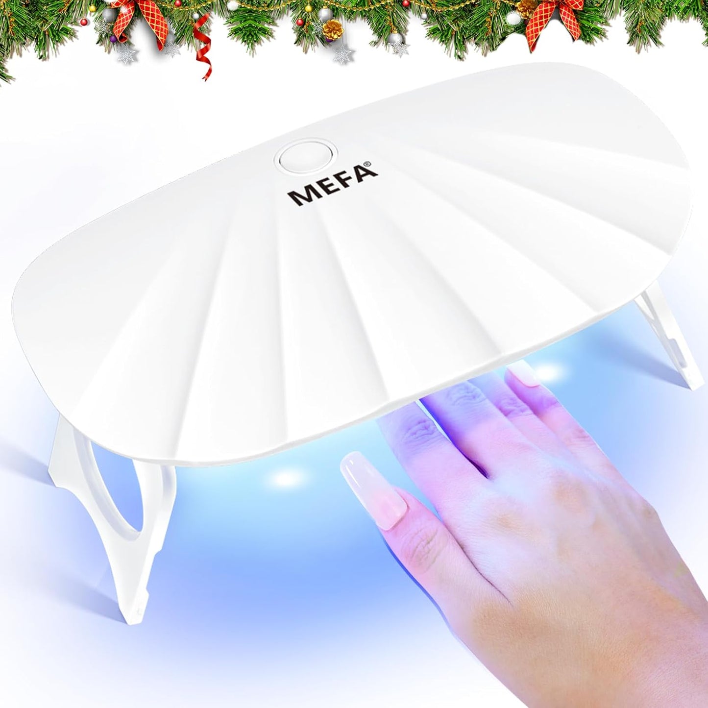 UV Nail Lamp, 72W UV Light for Gel Nails with 21Pcs Lamp Beads, 3 Timers UV Dryer for Gel Nail Polish Polygel Fast Curing, LED Nail Lamp Professional UV Light for Home Salon Nail Tools