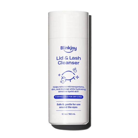 Lid & Lash Cleanser with Hypochlorous Acid - Optometrist Approved for Eye Irritation, Blepharitis, Demodex, and Dry Eyes - Helps Remove Microorganisms, Dirt, and Makeup