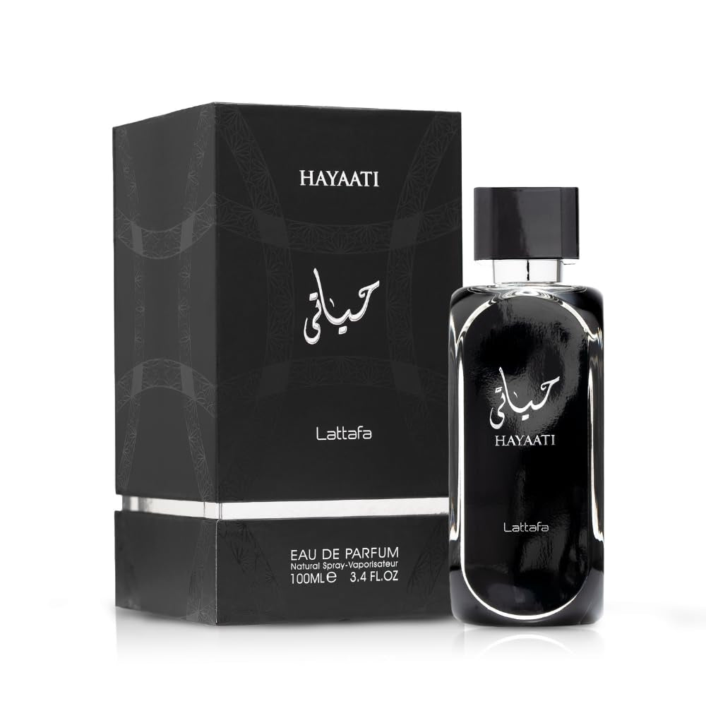 Perfumes Hayaati Eau De Parfum Spray for Men, 3.4 Ounce