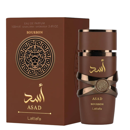 Asad Bourbon for Unisex Eau De Parfum Spray, 3.4 Ounce / 100 Ml