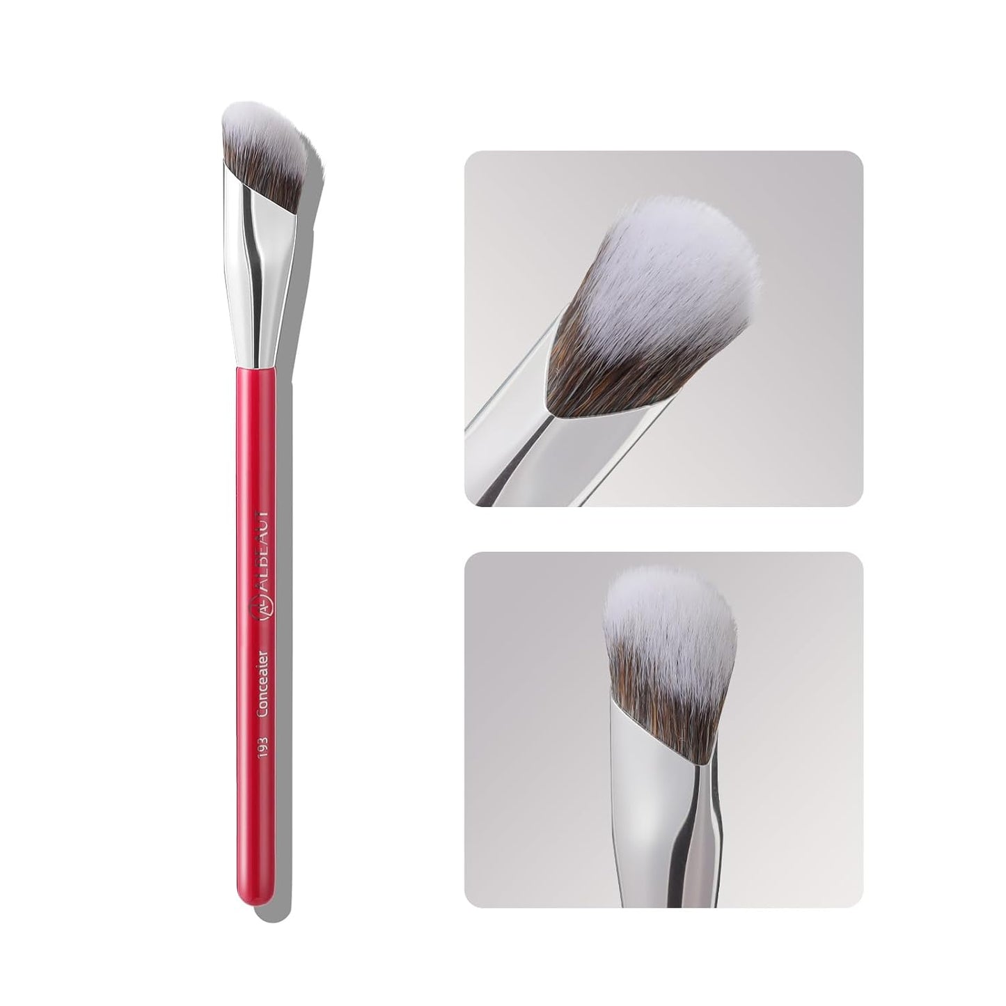 Eyeliner Brush, Crescent-Shaped Eyeliner and Brow Brush - Effortlessly Create Perfect Eyeliner (187 Curved Eyeliner)