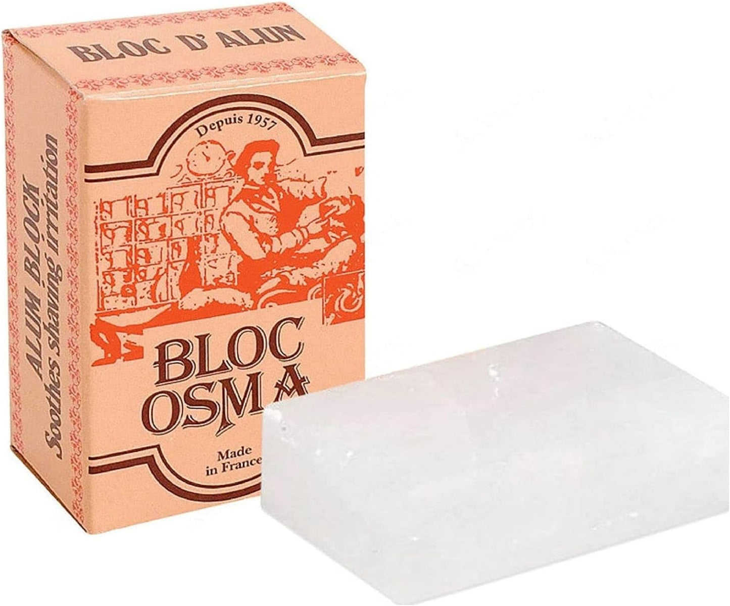 Laboratories Alum Block - 2.65 (75Gr) Ounce Skin Soothing Alum Block, Block , Shaving Accessory by  (2)