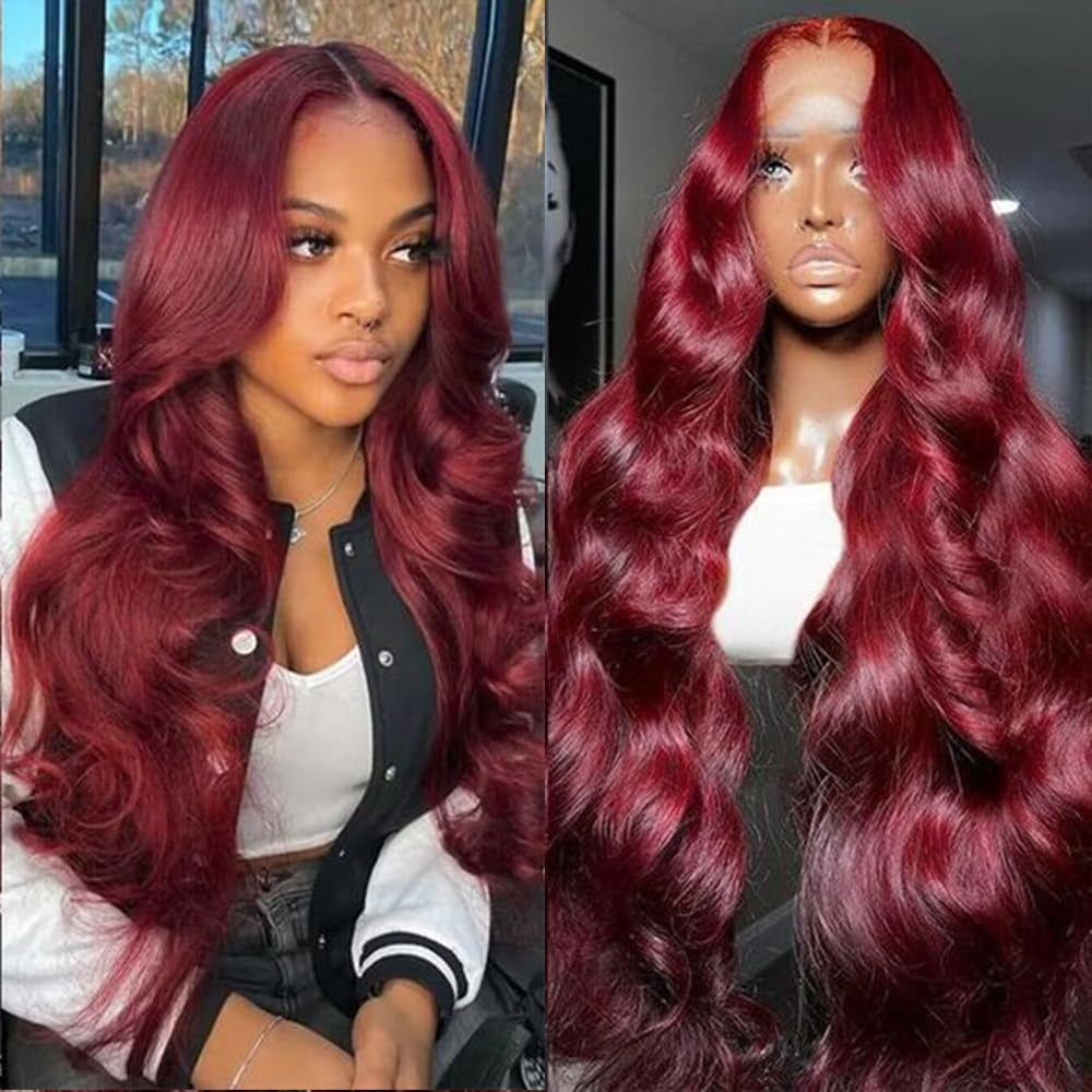 30 Inch 13X6 Lace Front Wigs Human Hair 200% Density Body Wave HD Lace Front Wigs Human Hair Pre Plucked Glueless Wigs Human Hair for Women with Baby Hair