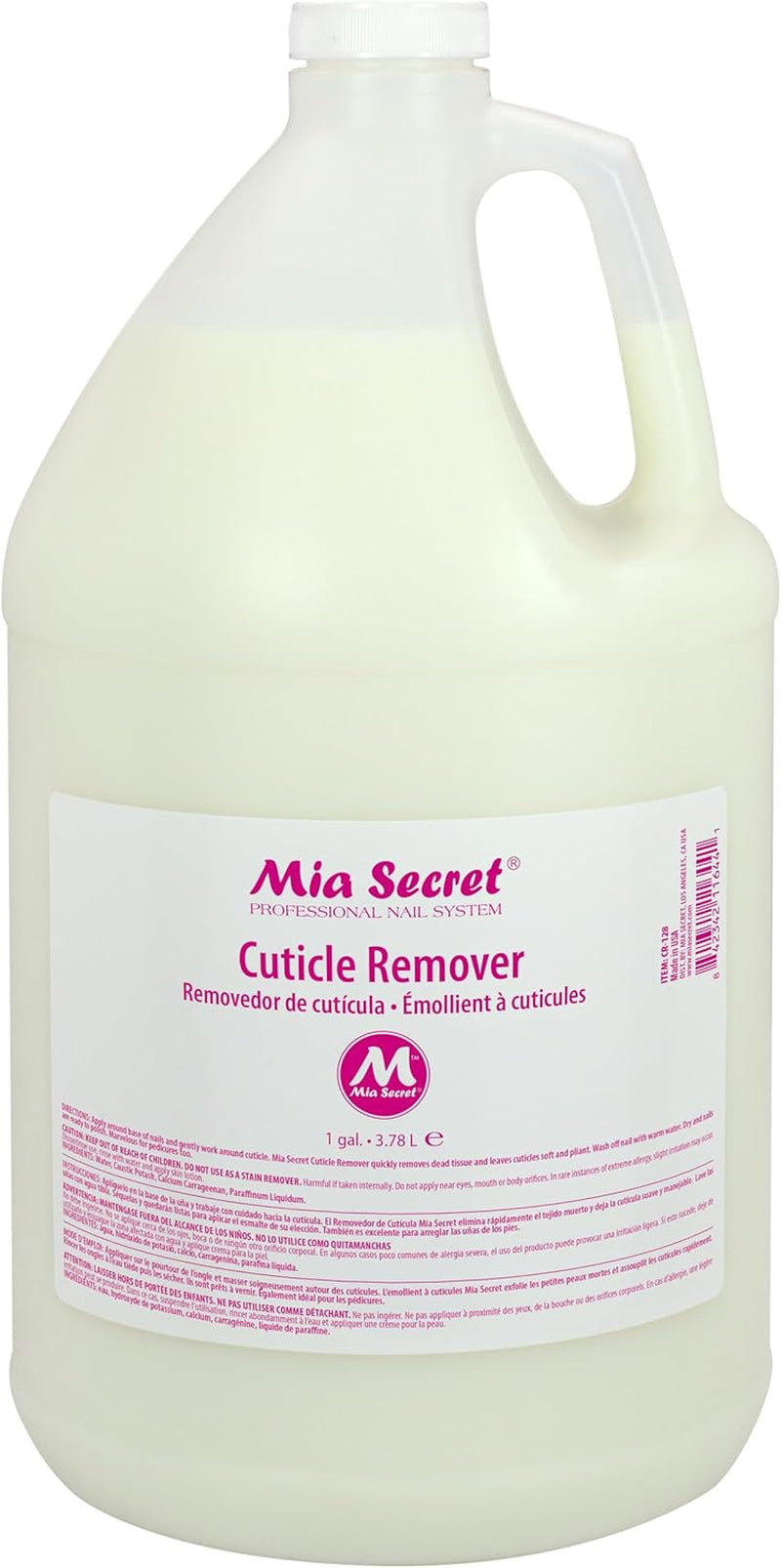 Cuticle Softener & Remover - Quick Easy Safe - Removes Cuticles Safely and Softens the Edge - Excellent for Manicures and Pedicures (16 Oz.)